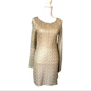 NWT Tart Collections Lace Champagne Dress